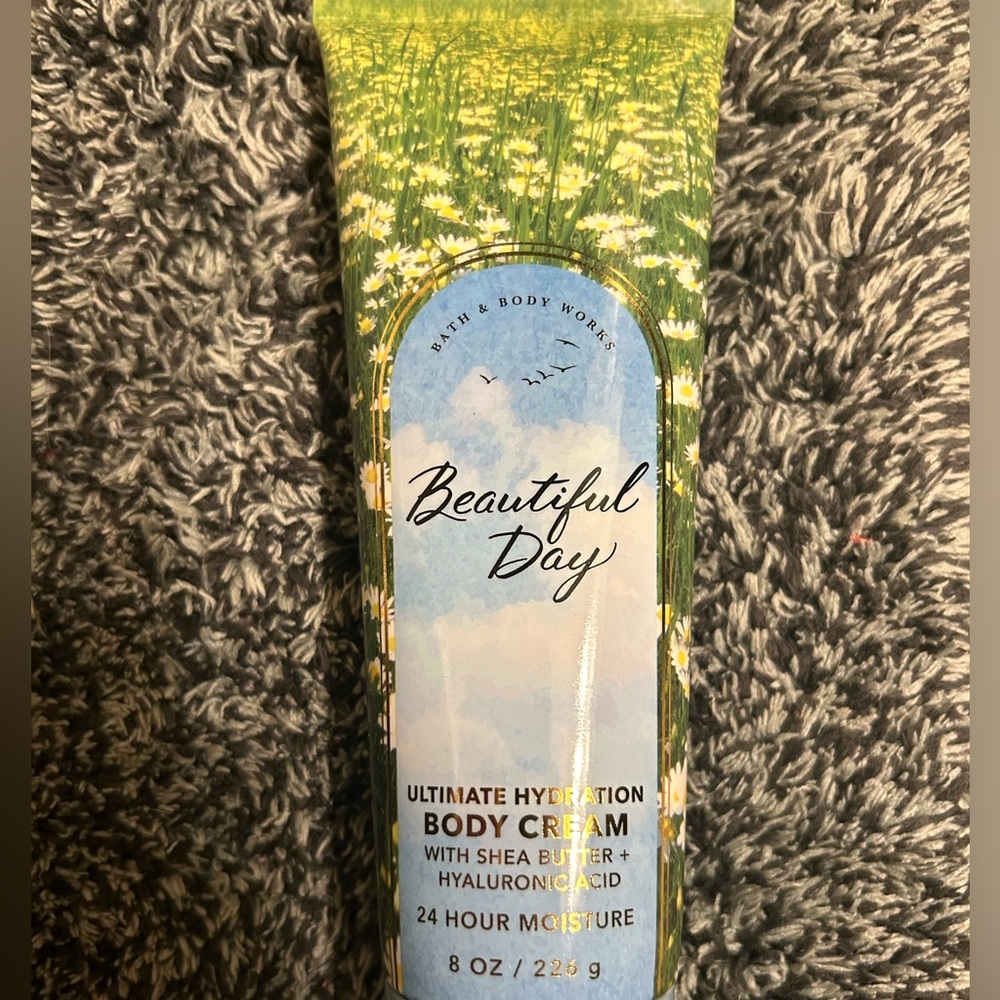 Beautiful day body  cream bath and body